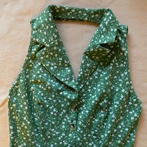 Collard summer dress